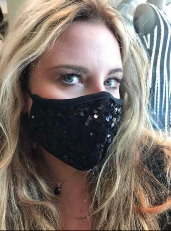 Elegant Sequin Face Masks: STYLISH PROTECTION! – Buy Mask Canada