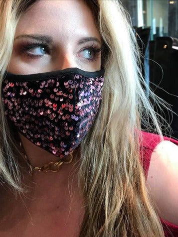 Elegant Sequin Face Masks: STYLISH PROTECTION! – Buy Mask Canada